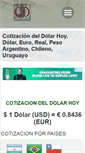 Mobile Screenshot of cotizacion-dolar.com