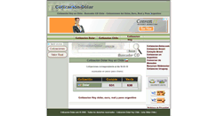 Desktop Screenshot of cl.cotizacion-dolar.com