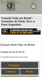 Mobile Screenshot of br.cotizacion-dolar.com