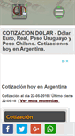 Mobile Screenshot of cotizacion-dolar.com.ar
