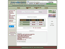 Tablet Screenshot of buscar.cotizacion-dolar.com.ar